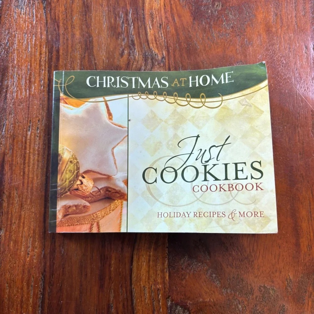 Christmas At Home Cookbook Set Just Cookies & Just Chocolate Holiday Recipes 2pk